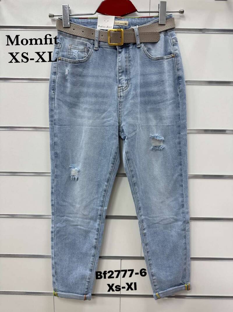 Spondnie damskie jeansy Roz XS-XL, 1 Kolor Paczka 10 szt 1