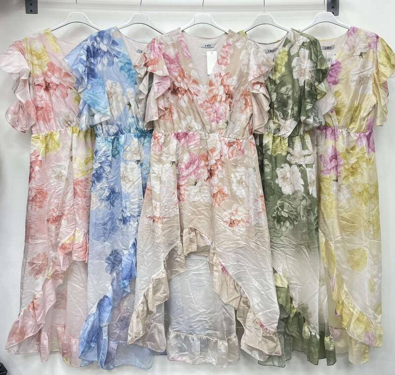 Sukienki damskie (Włoskie produkt) Roz Standard, Mix Kolor Paczka 5 szt