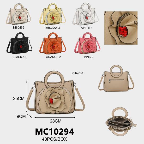 Torepka damska Roz Standard Mix Kolor Paszka 6 szt