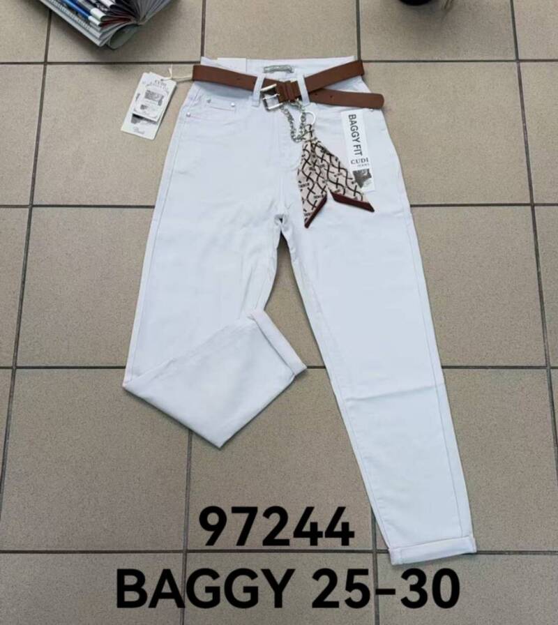 Spondnie damskie jeansy Roz 25-30. 1 Kolor Paczka 10 szt