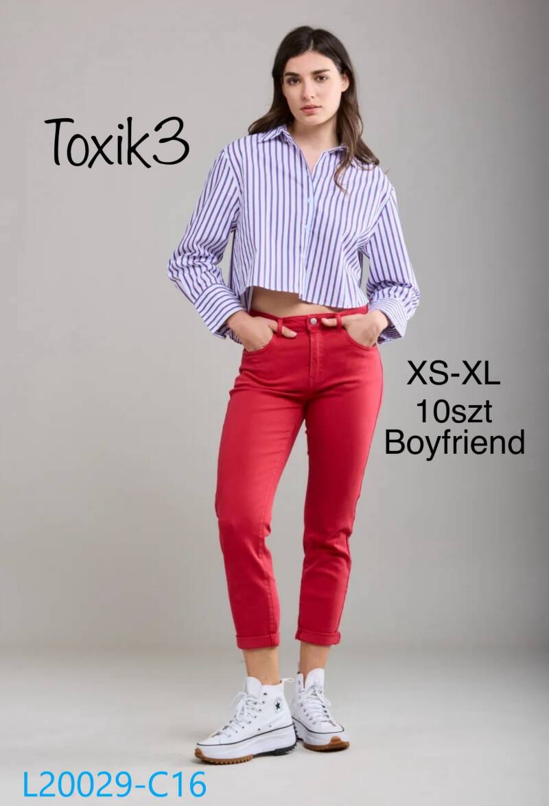 Spondnie damskie jeansy Roz XS-XL. 1 Kolor Paczka 10 szt