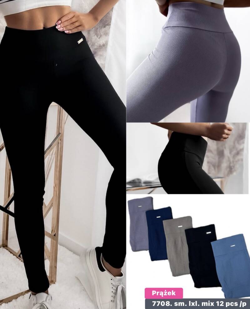 Leginsy damskie Roz S/M-L/XL-2XL, Mix Kolor Paczka 12 szt