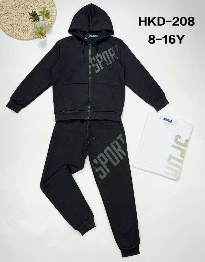 Komplet chłopięcy. Roz 8-16. 1 Kolor Paczka 5 szt.