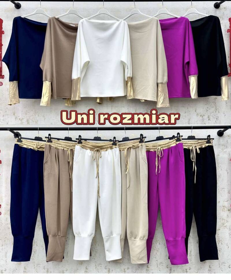 Komplet damskie (Włoskie produkt) Roz Standard, Mix Kolor Paczka 5 szt