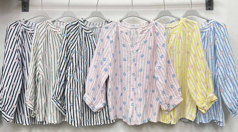 Koszule damskie (Włoskie produkt) Roz Standard, Mix Kolor Paczka 5 szt