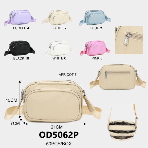 Torepka damska Roz Standard Mix Kolor Paszka 6 szt