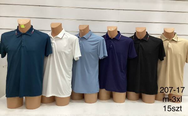 Bluzka męskie Roz M-3XL, Mix Kolor Paczka 15 szt