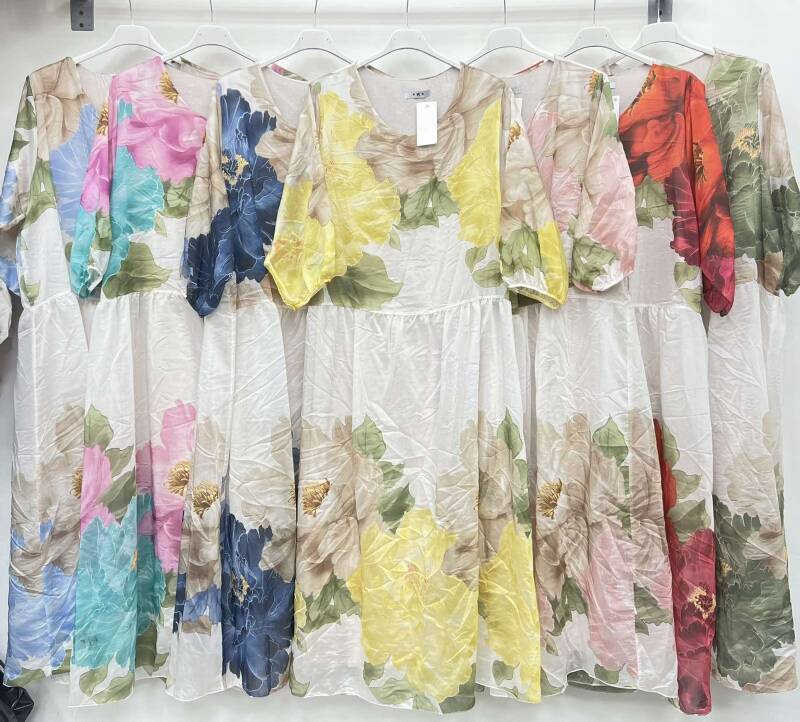 Sukienki damskie (Włoskie produkt) Roz Standard, Mix Kolor Paczka 5 szt