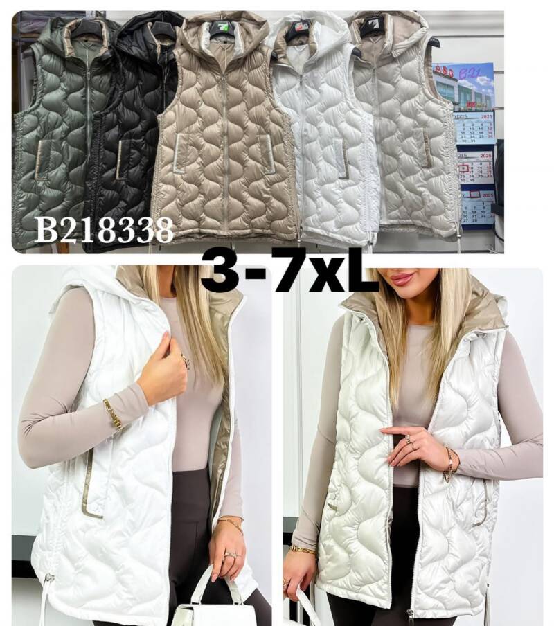 Kamizelka damkie Roz 3XL-7XL, 1 Kolor Paczka 5 szt