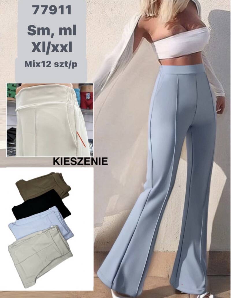 Spodnie damskie Roz S-2XL, Mix Kolor Paczka 12 szt 1
