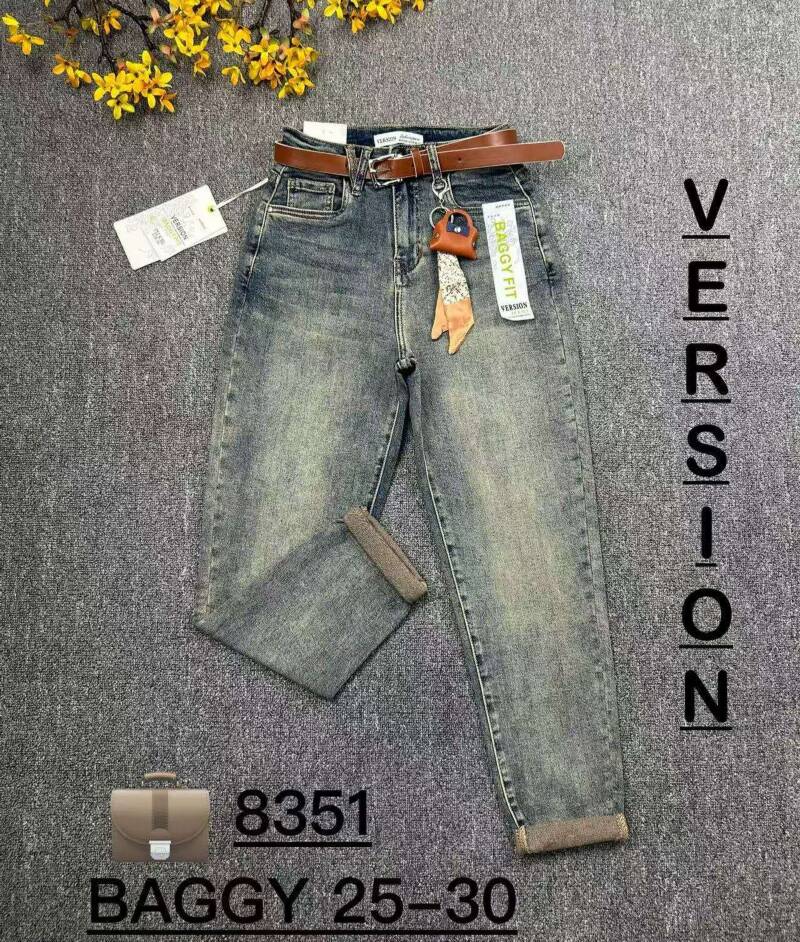 Spondnie damskie jeansy Roz 25-30, 1 Kolor Paczka 10 szt