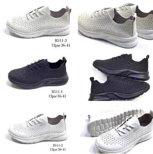 Buty sportowe damskie Roz 36-41 / 12 par 1