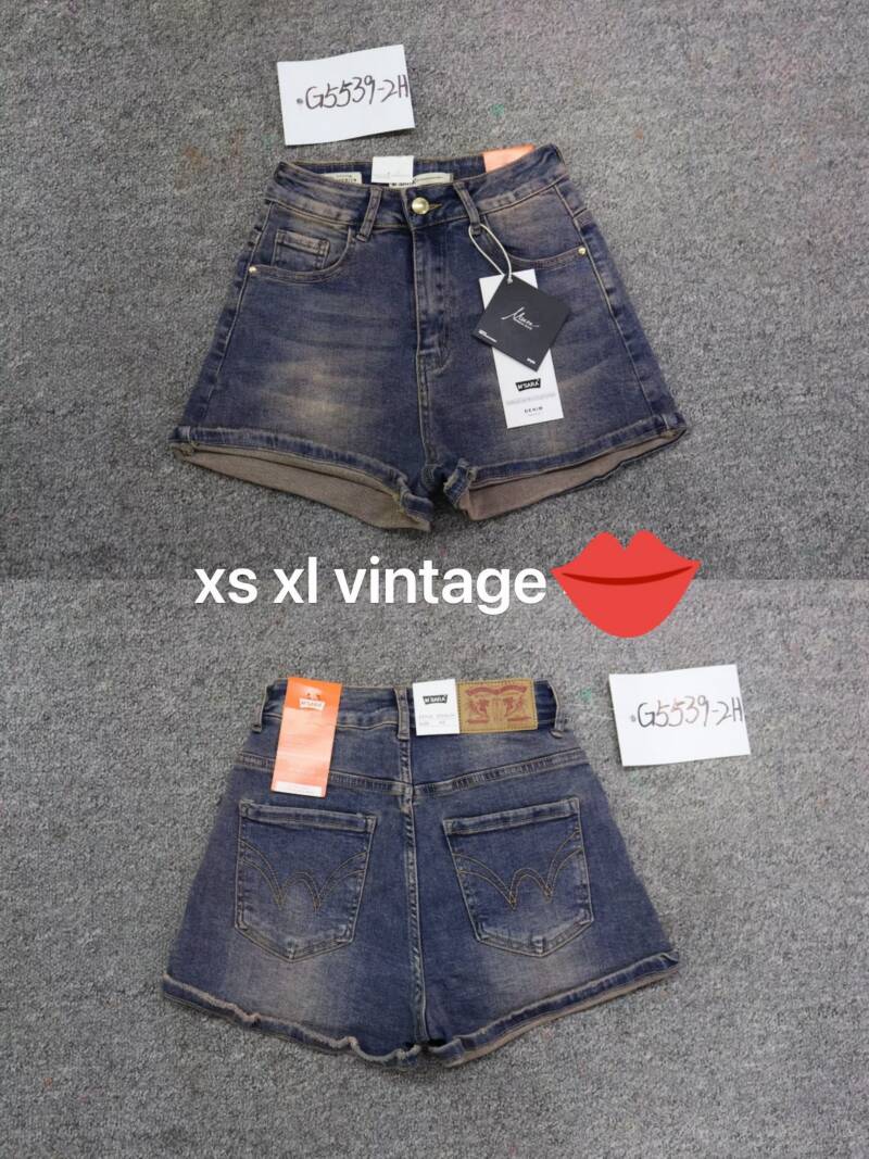 Szorty damskie jeansy Roz XS-XL, 1 Kolor Paczka 10 szt 1