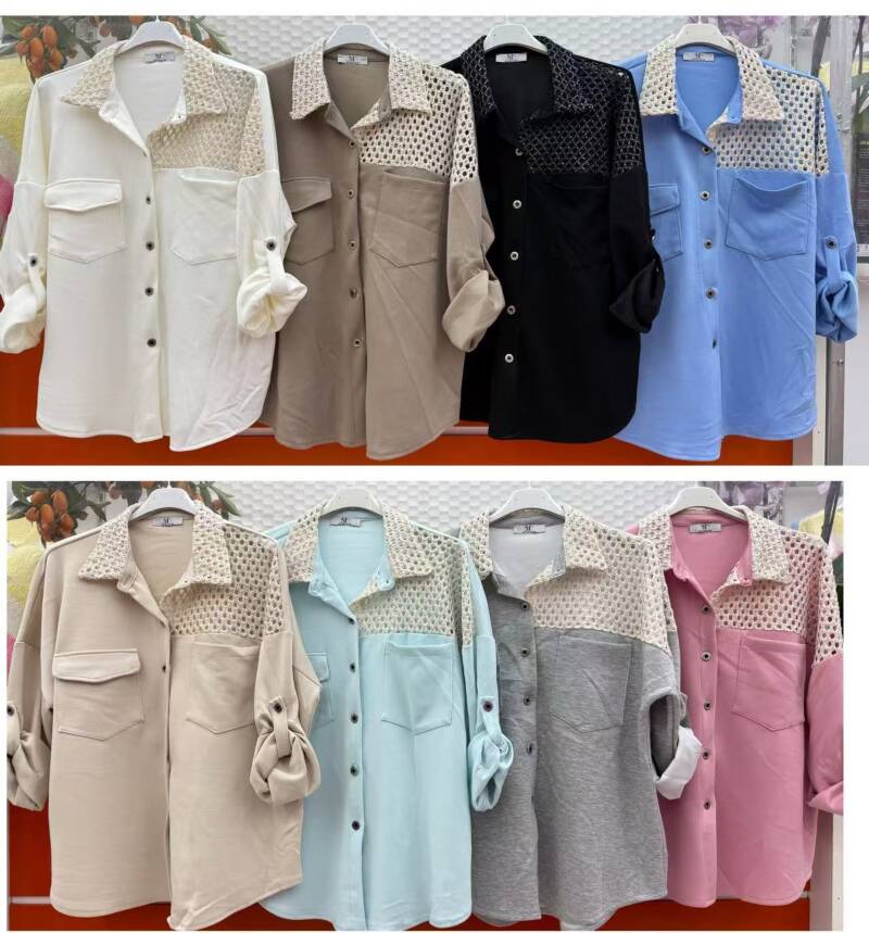 Koszule damskie (Włoskie produkt) Roz Standard, Mix Kolor Paczka 5 szt