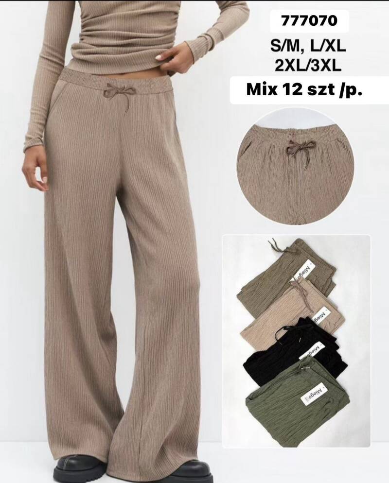 Spodnie damskie Roz S-3XL, Mix Kolor Paczka 12 szt