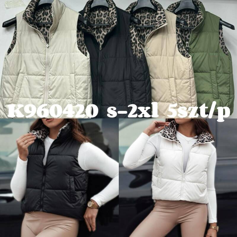 Kamizelka damkie Roz S-2XL, 1 Kolor Paczka 5 szt 1