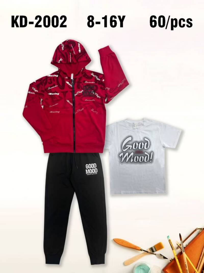 Komplet chłopięcy. Roz 8-16. 1 Kolor Paczka 5 szt .