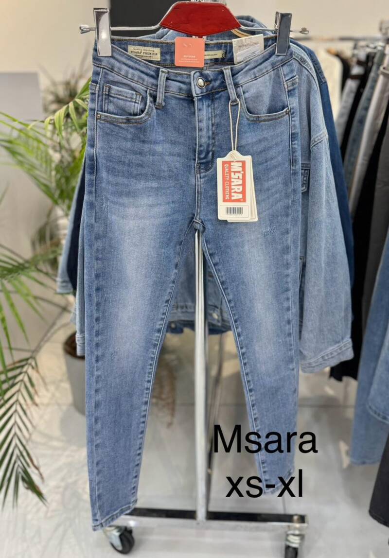 Spondnie damskie jeansy Roz XS-XL, 1 Kolor Paczka 10 szt