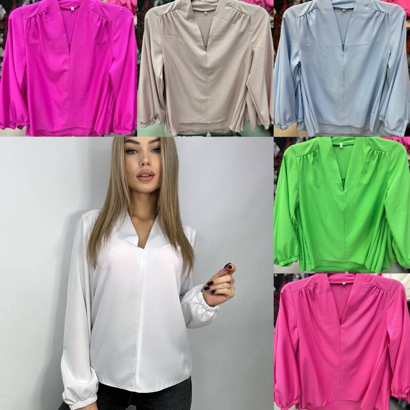 Bluzka damskie (Polska produkt) Roz 38-44. 1 Kolor Paczka 5 szt