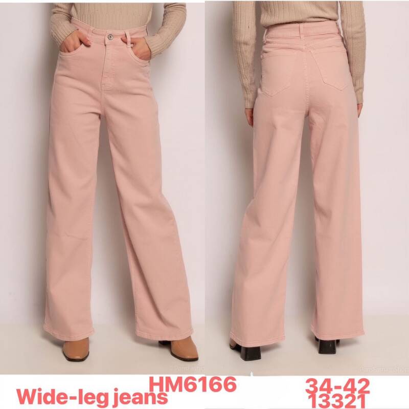 Spondnie damskie jeansy Roz 34-42, 1 Kolor Paczka 10 szt 1