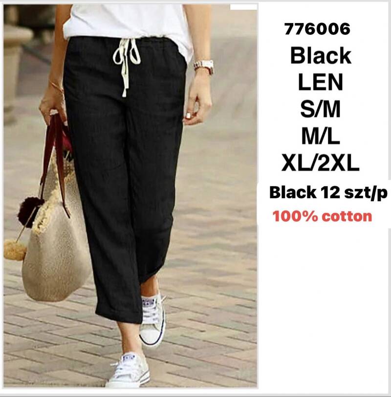 Spodnie damskie Roz S-2XL, Mix Kolor Paczka 12 szt 1